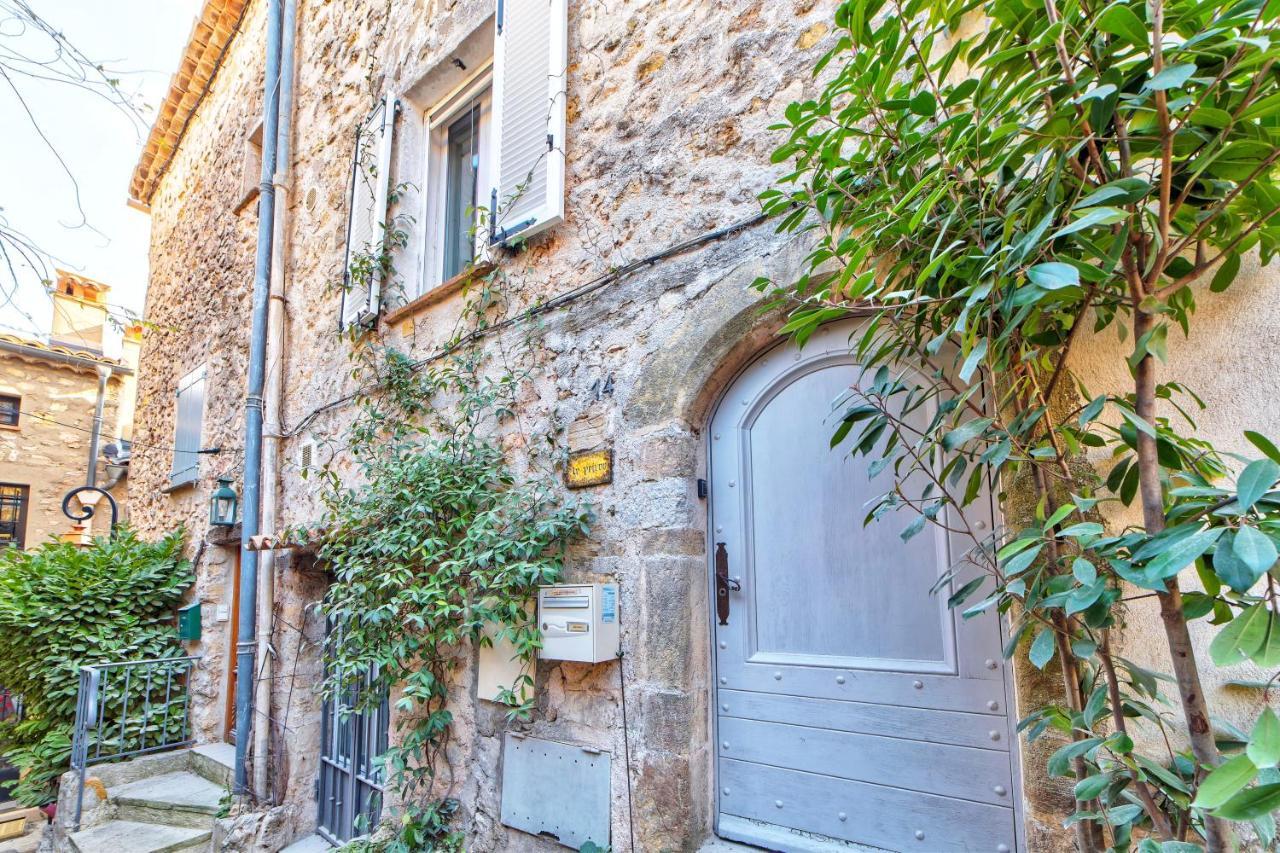 Townhouse Mougins In The Old Village, Fantastic View, Sea And Mountains 外观 照片
